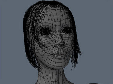 Julie - Wires with Hair Guides Julie Final WIP Wires