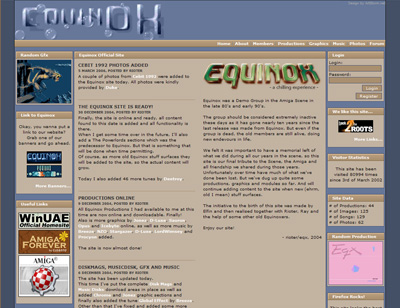 Equinox Website Equinox Website