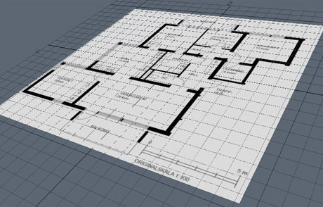Floor Plan LightWave CAD