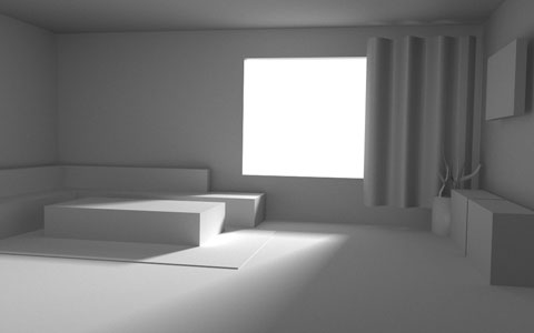Living Room - WIP 1 Modern Living Room WIP 1