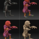 Chupacabra ZBrush doodle
