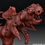 Prehistoric Creature Doodle