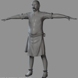 The Innkeeper - Work In Progress 2 - Front View