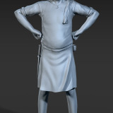 The Innkeeper - Work in Progress 4 - Hair