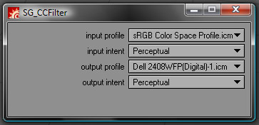 lightwave srgb proofing Setup for sRGB proofing in LightWave