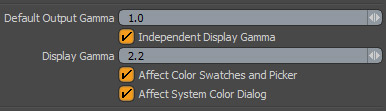 Modo Display Preferences Setup in Preferences -> Display -> Rendering