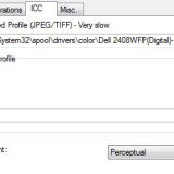 XnView ICC Settings XnView ICC Settings