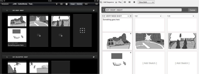 Celtx Shots Ipad vs Desktop Compares Celtx Desktop and Celtx Shots