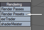 Render Presets Button